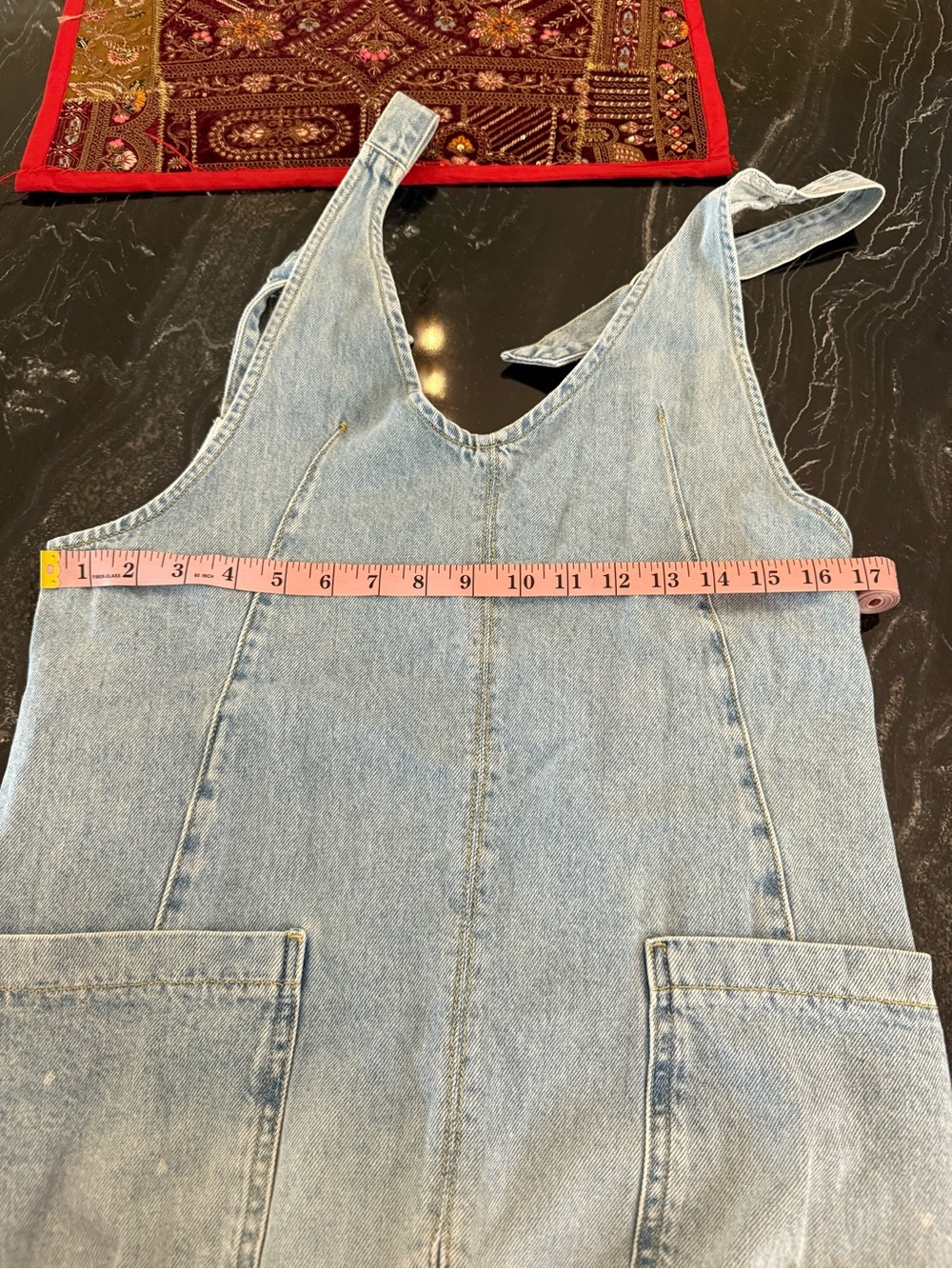 We The Free Light Blue Denim Women’s One-Piece Overall